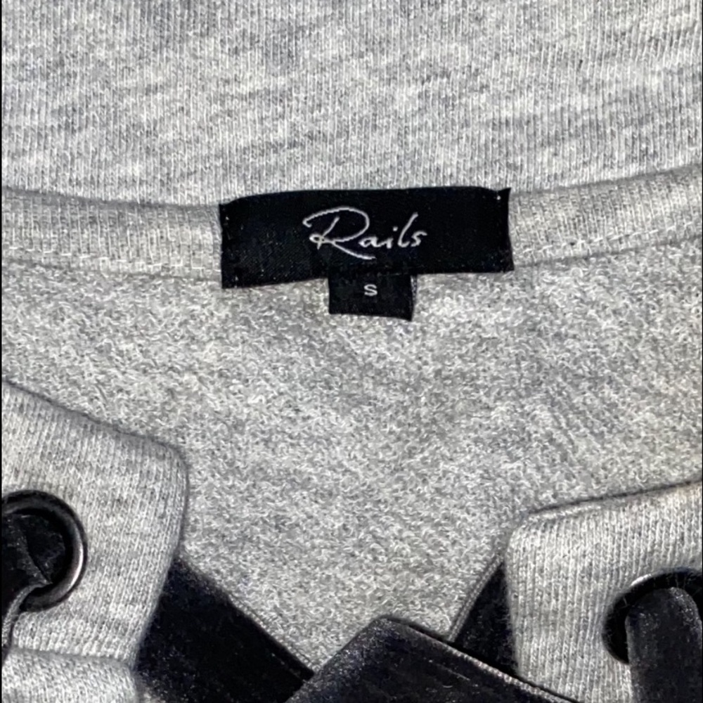 Rails Pullover With Lace Up Detail - image 3